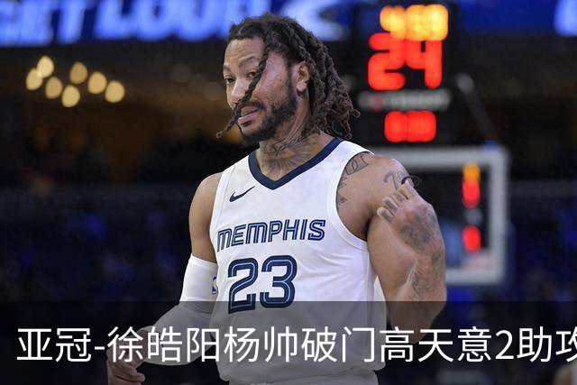 亚冠-徐皓阳杨帅破门高天意2助攻 申花2-1淡滨尼流浪者